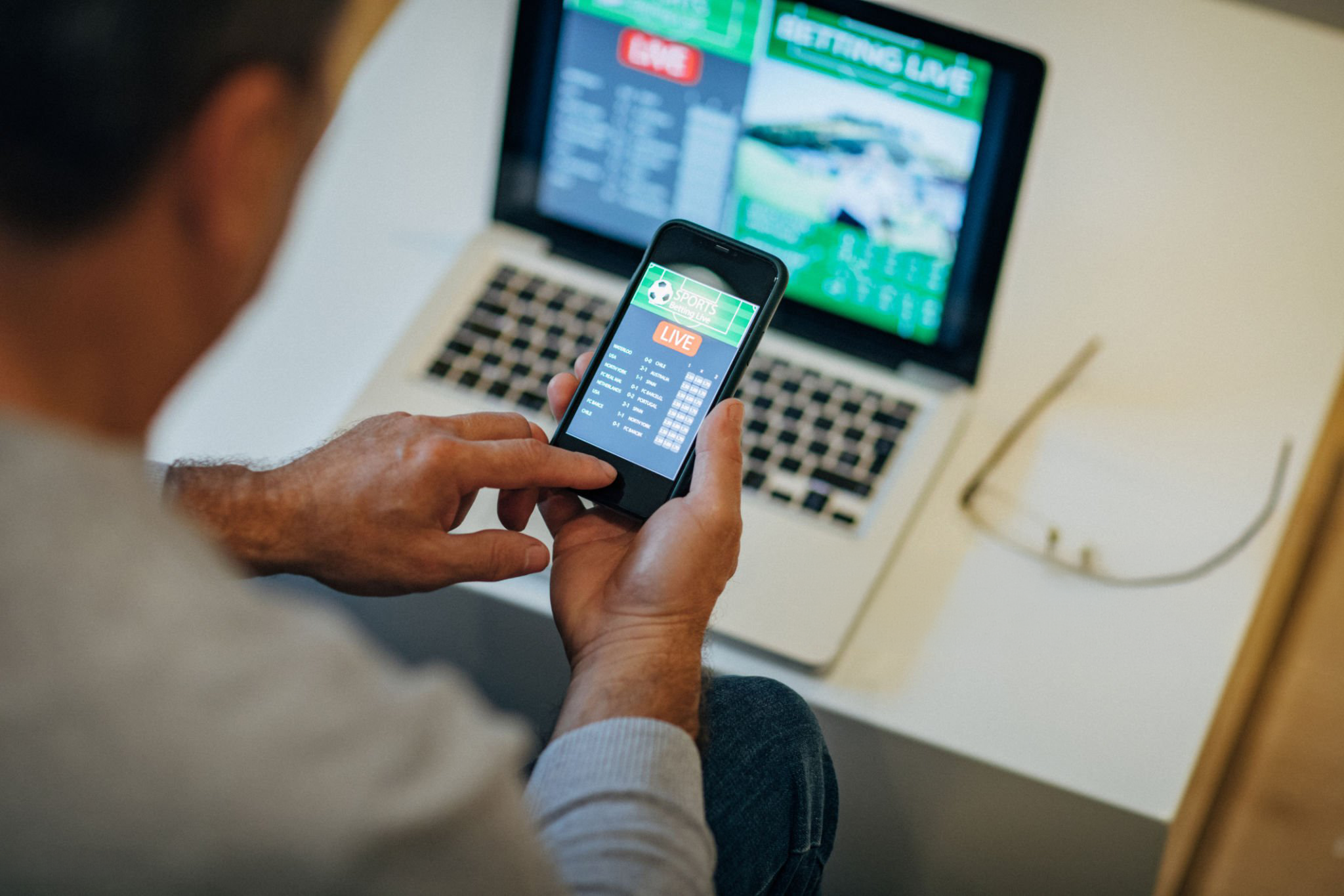 Interface mobile de apostas desportivas PiperSpin